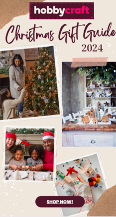 Hobbycraft Christmas Gift Guide 2024