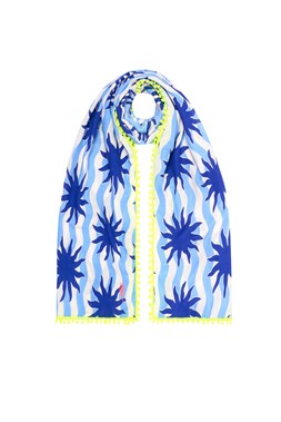 Blue Sunstar Charity Super Scarf