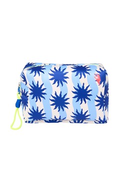 Blue Sunstar Cosmetic Bag