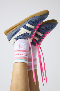 Gola for Scamp & Dude Navy Cheetah Tornado Trainers