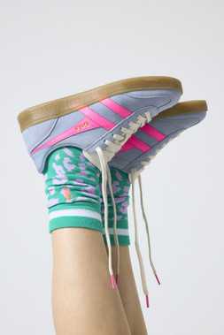 Gola for Scamp & Dude Blue and Pink Viper Trainers