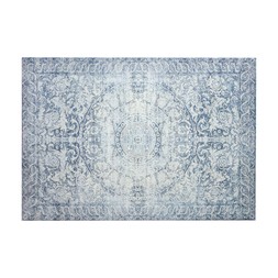 OHS Vintage Washed Flat Rug - Grey- £15